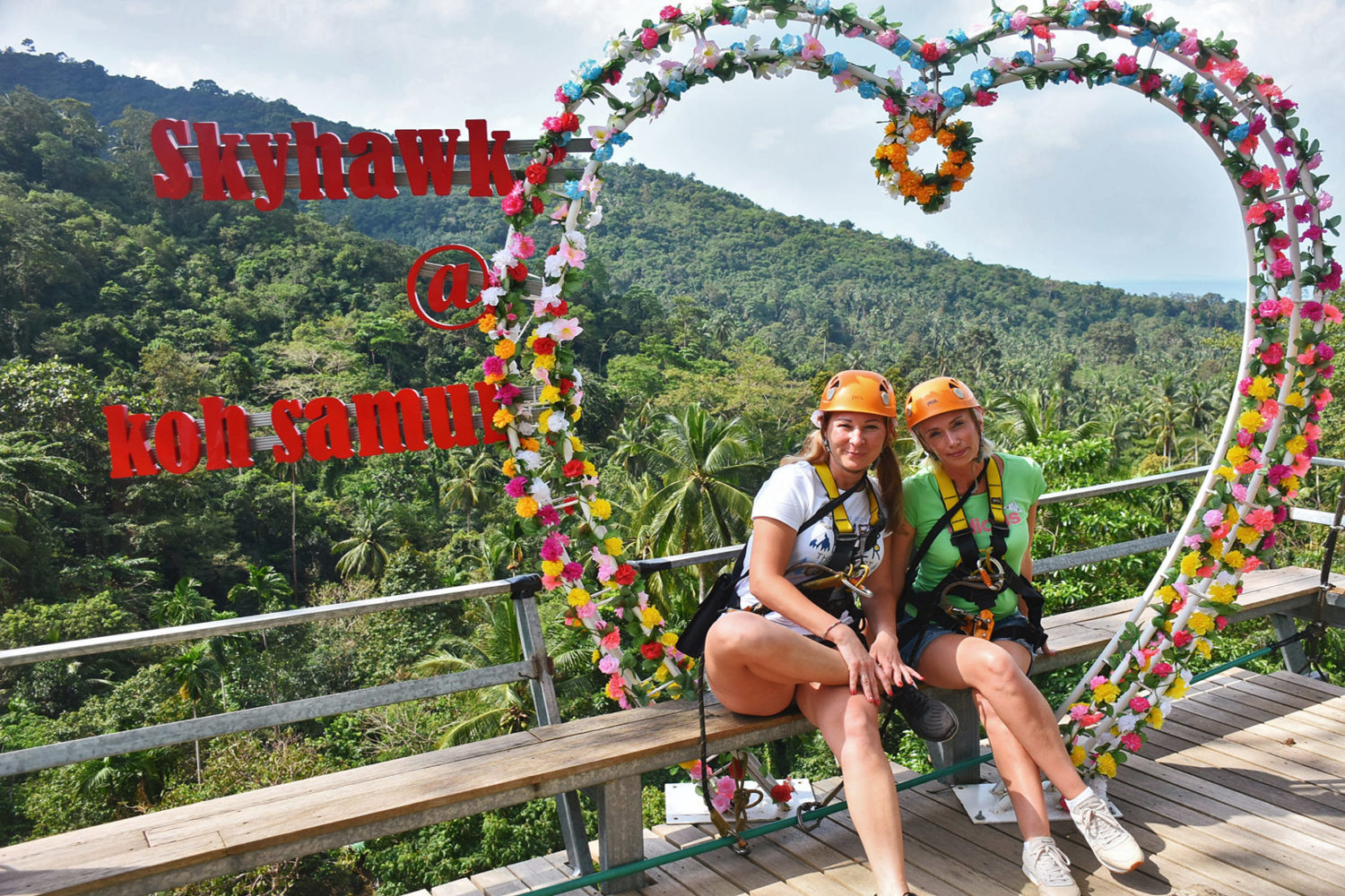 Zip Line Adventure Samui Platform